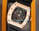 Swiss Quality Copy Richard Mille Automatic Watch RM 030 Rose Gold Black Rubber Strap (9)_th.jpg